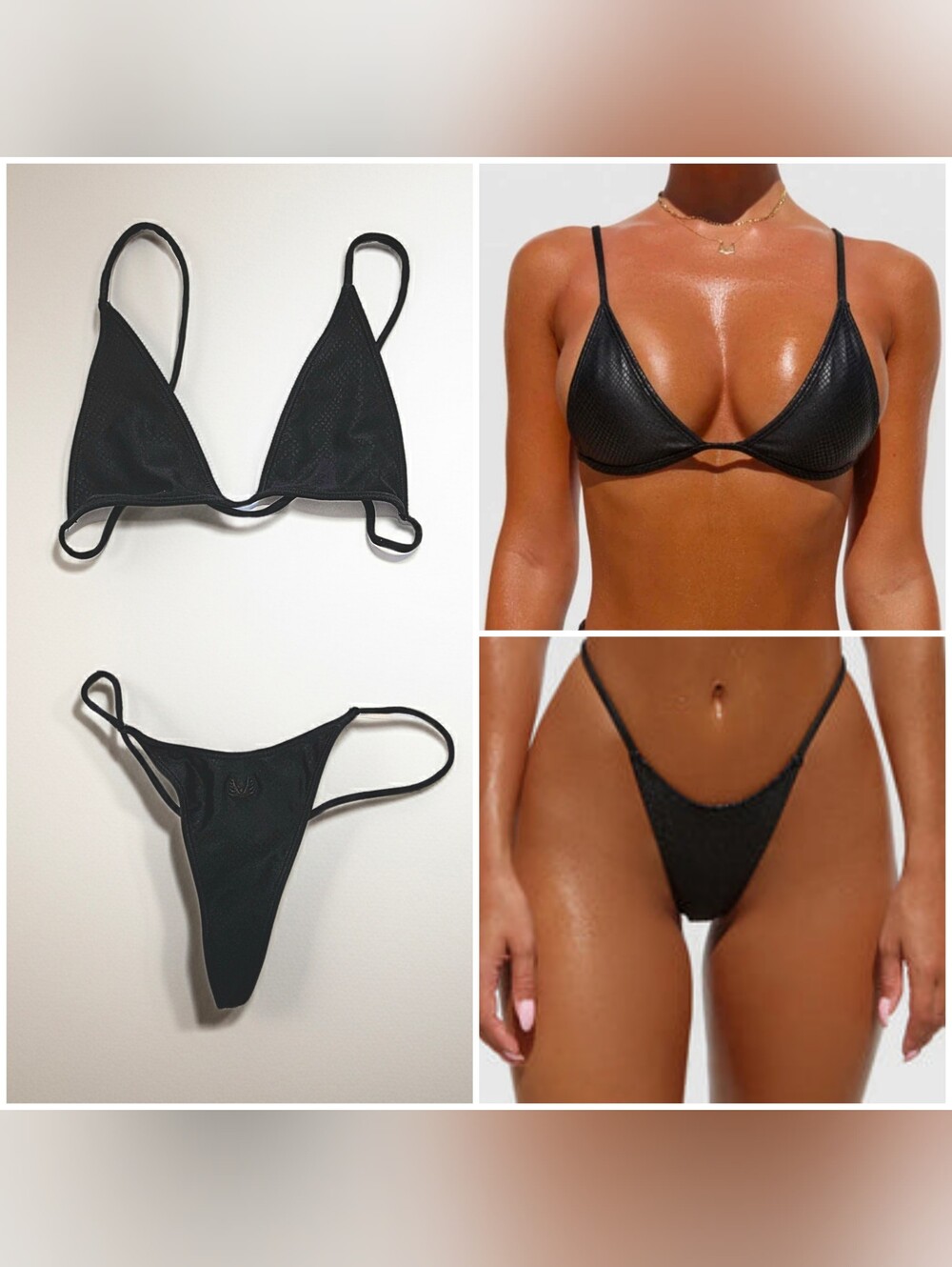 Minimale Animale Bikini Set - Lucid Top & G Money Thong Sinner Serpent